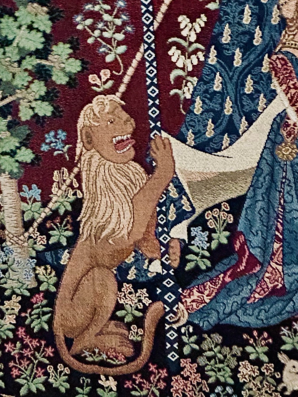 Dark Academia Tapestry Wall Hanging Mystical Unicorn Hogwarts Fairytale 40x52 - Picture 11 of 14